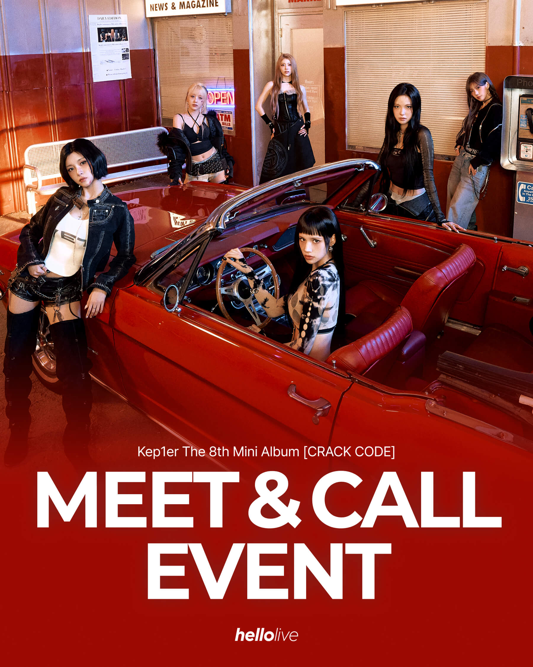 [Fansign] [MEET&CALL EVENT] Kep1er The 8th Mini Album [CRACK CODE]