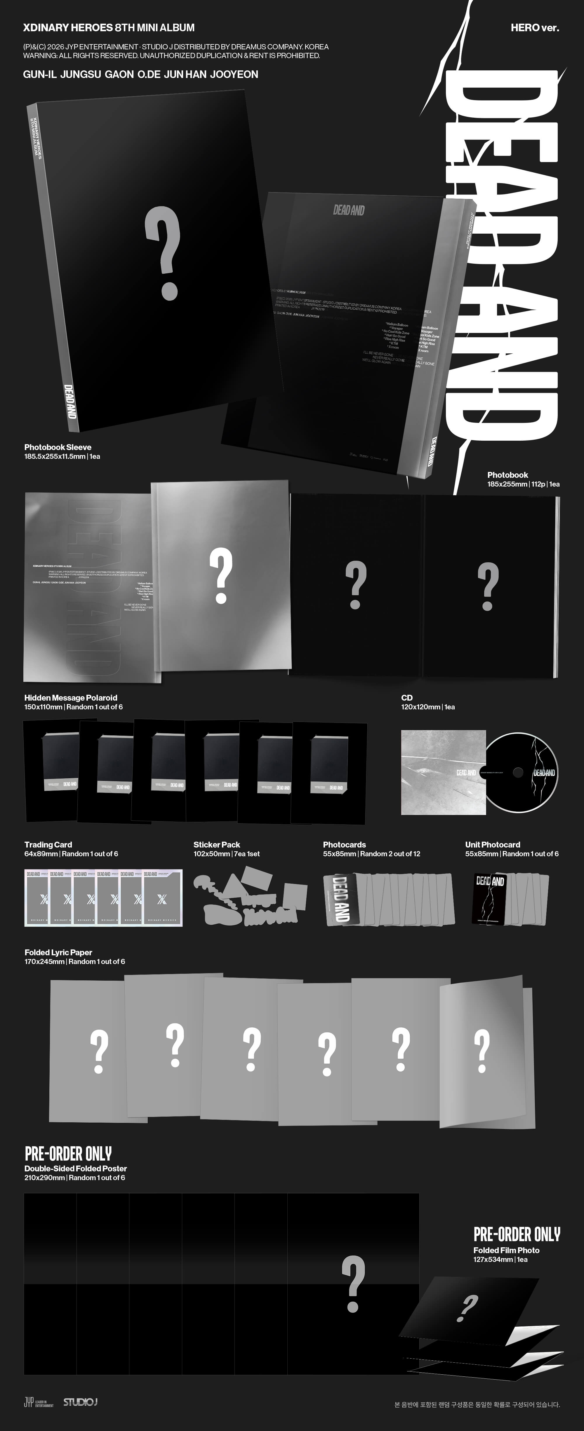 헬로라이브 | hellolive - [PRE-ORDER EVENT] Xdinary Heroes 8th Mini