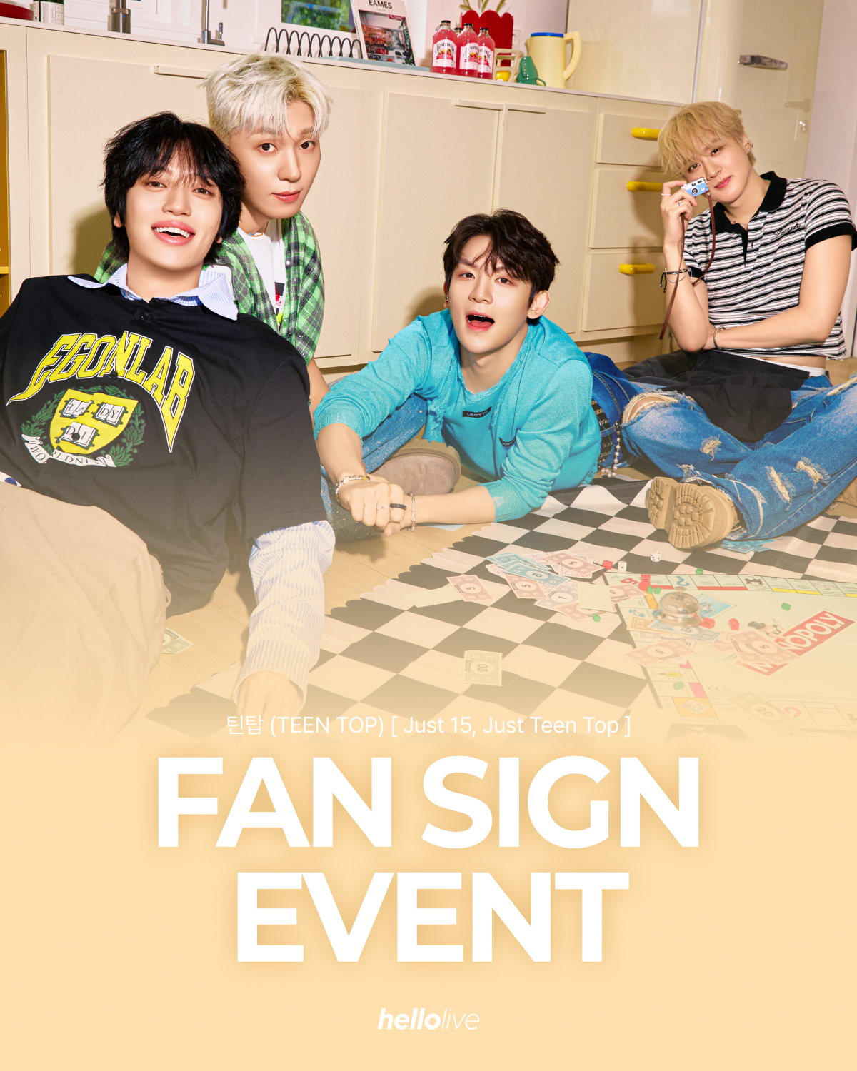 [대면 팬사인회] [FAN SIGN EVENT 2] 틴탑 (TEEN TOP) [Just 15, Just Teen Top]-thumbnail