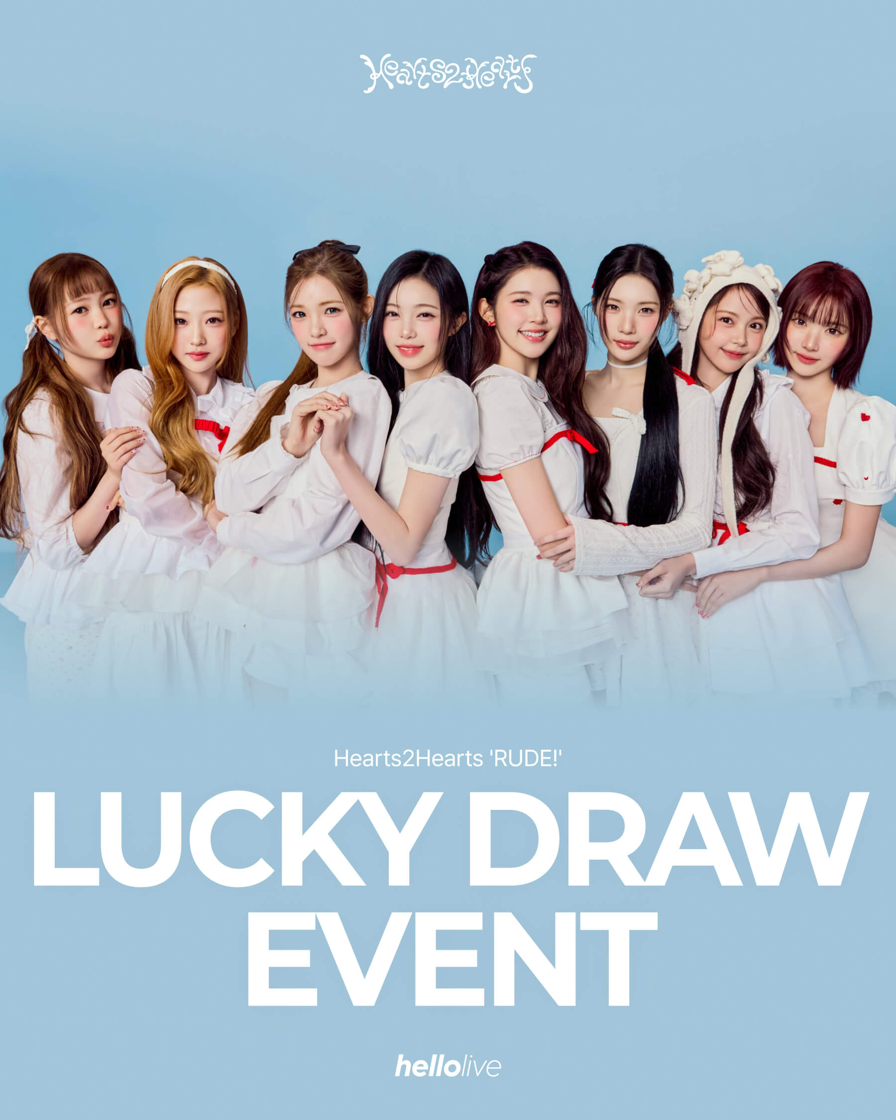 헬로라이브 | hellolive - [LUCKY DRAW EVENT 2] Hearts2Hearts 'RUDE!'