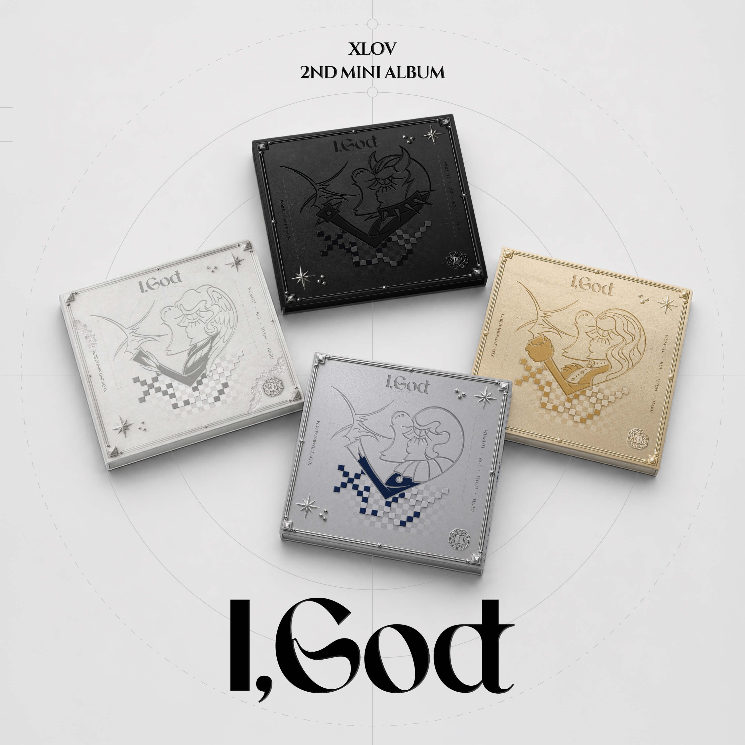 XLOV I God hellolive hellolive うさぎ ルイ 헬로라이브 | hellolive - [PRE-ORDER EVENT] XLOV 2ND MINI ALBUM [I,God]