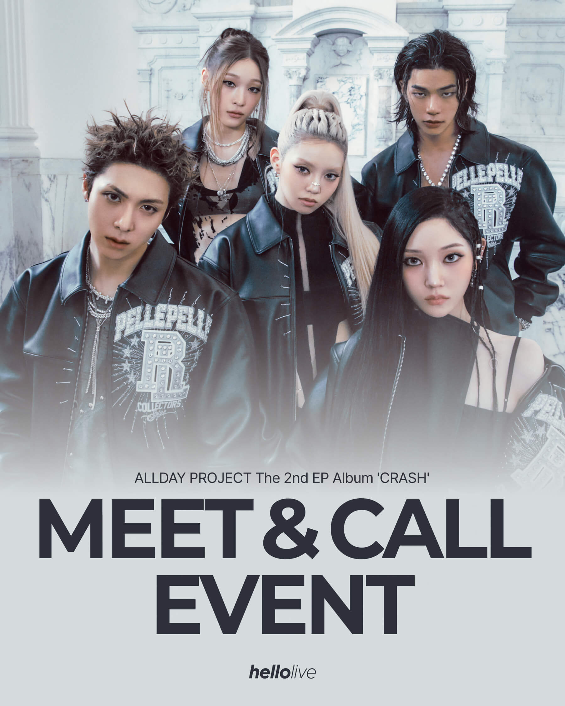 [Offline Fansign] [MEET&CALL EVENT] ALLDAY PROJECT The 2nd EP Album 'CRASH'