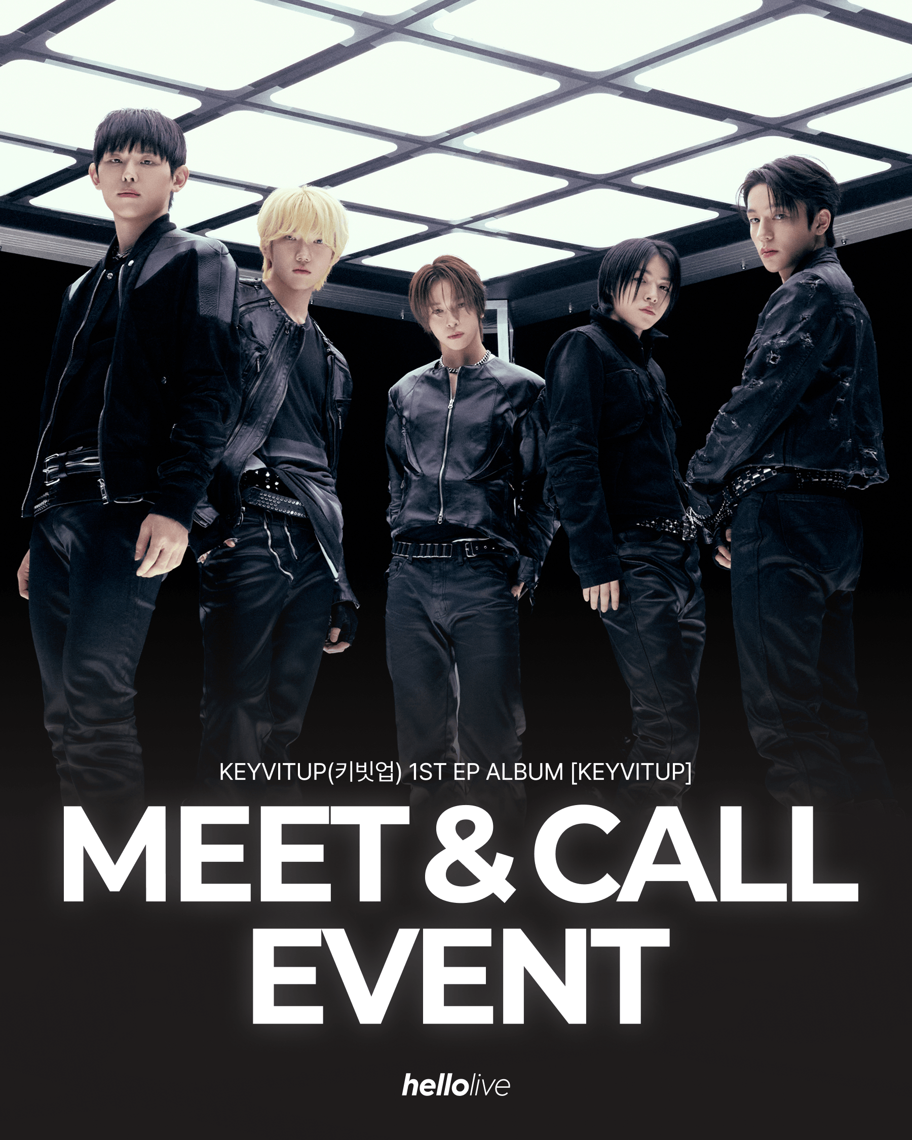 [FANSIGN] [MEET&CALL EVENT] KEYVITUP(키빗업) 1ST EP ALBUM [KEYVITUP]