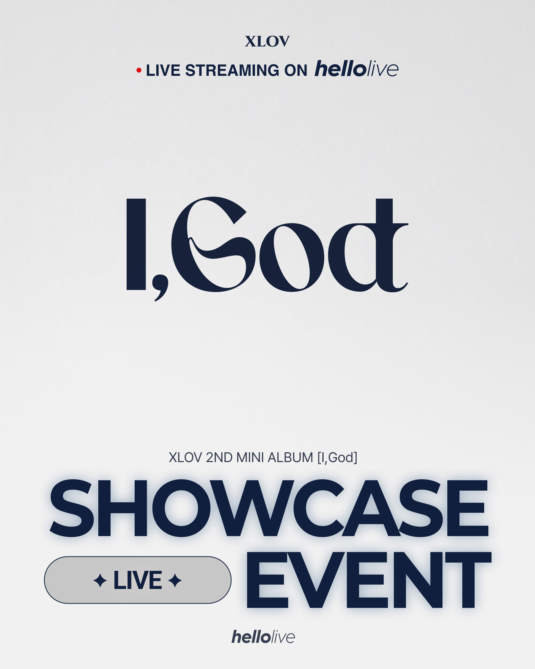 헬로라이브 | hellolive - [LIVE&CALL] XLOV 2ND MINI ALBUM [I,God