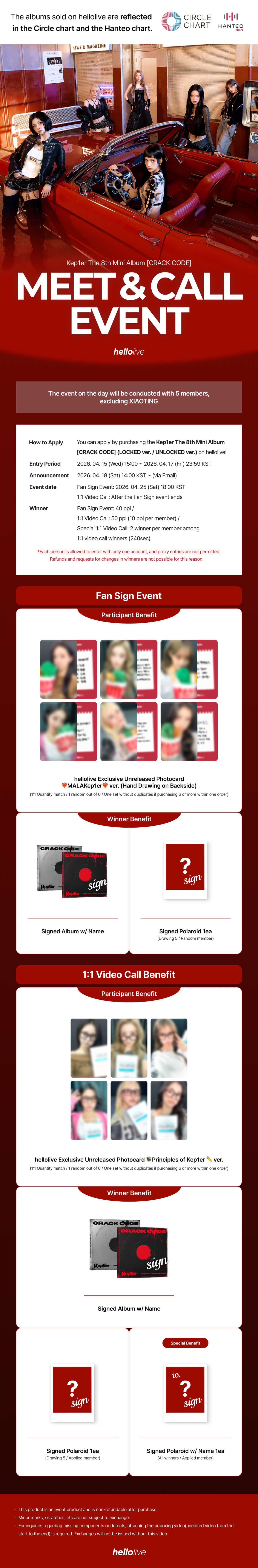 헬로라이브 | hellolive - [MEET&CALL EVENT] Kep1er The 8th Mini