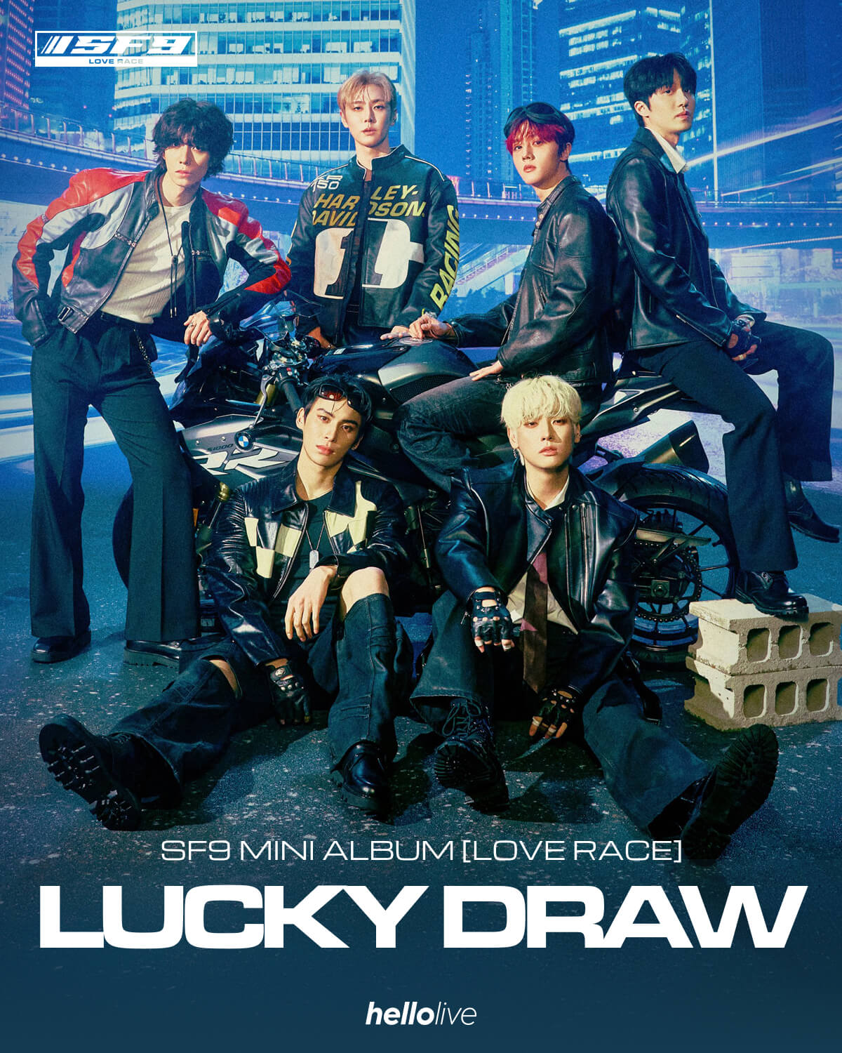헬로라이브 | hellolive - [LUCKY DRAW EVENT] SF9 MINI ALBUM [LOVE RACE]