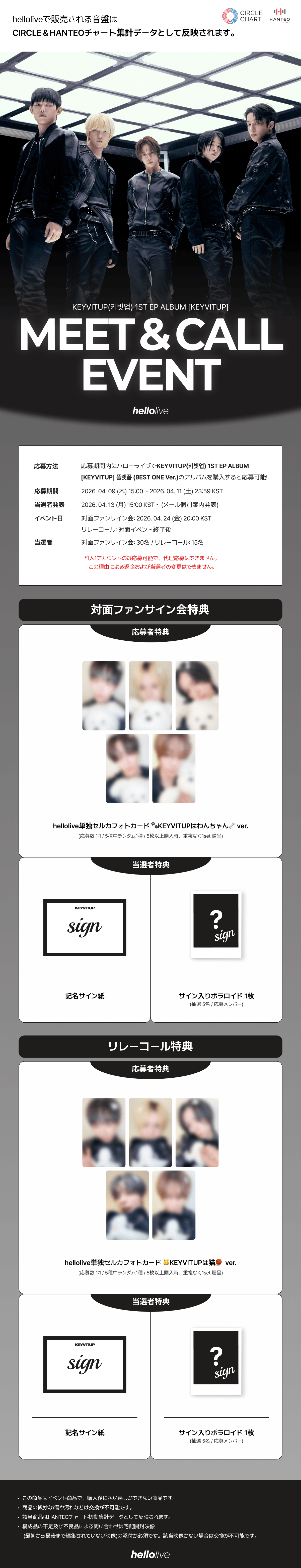 헬로라이브 | hellolive - [MEET&CALL EVENT] KEYVITUP(키빗업) 1ST EP