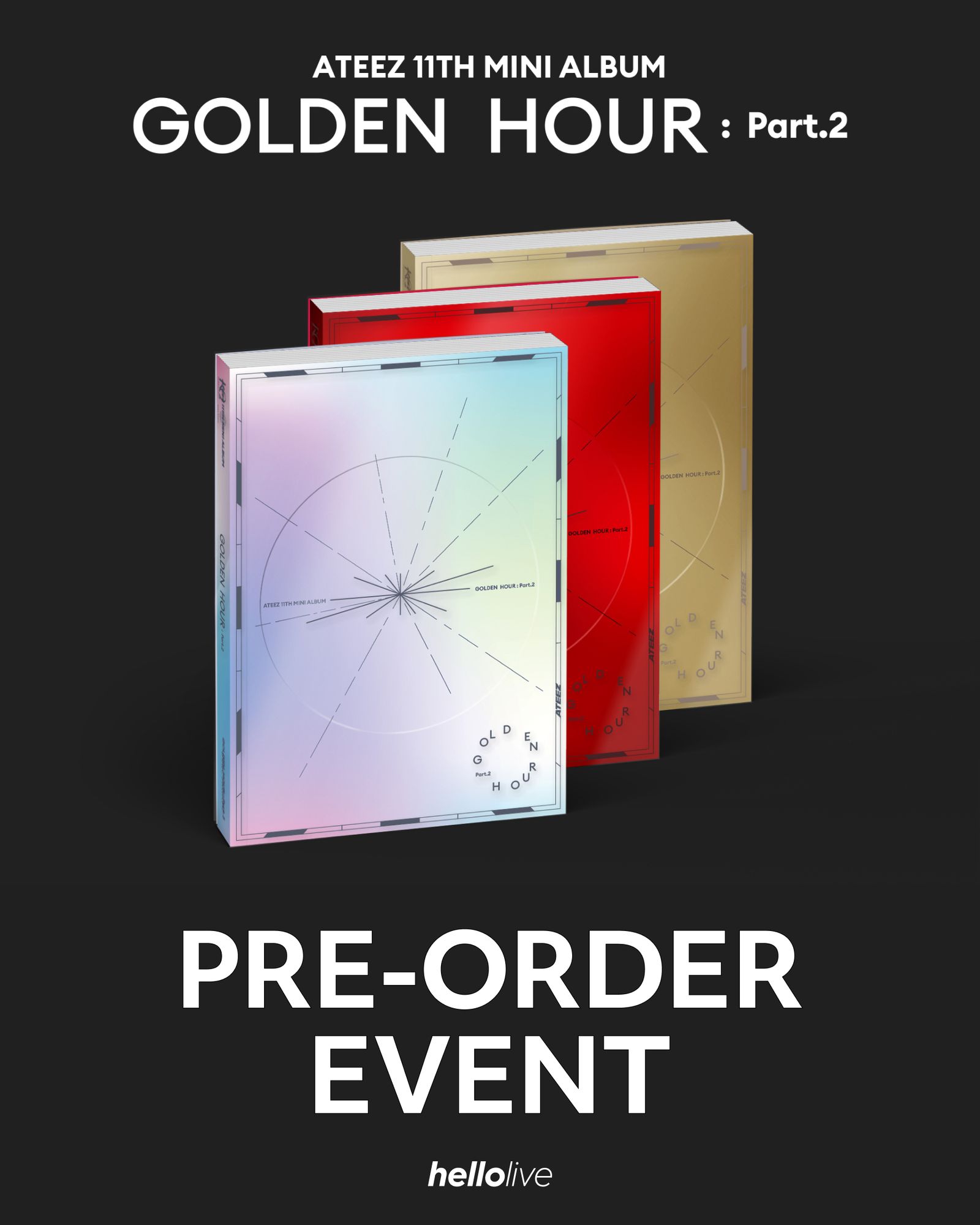 헬로라이브 | hellolive - [PRE-ORDER EVENT] ATEEZ - 11TH MINI ALBUM 