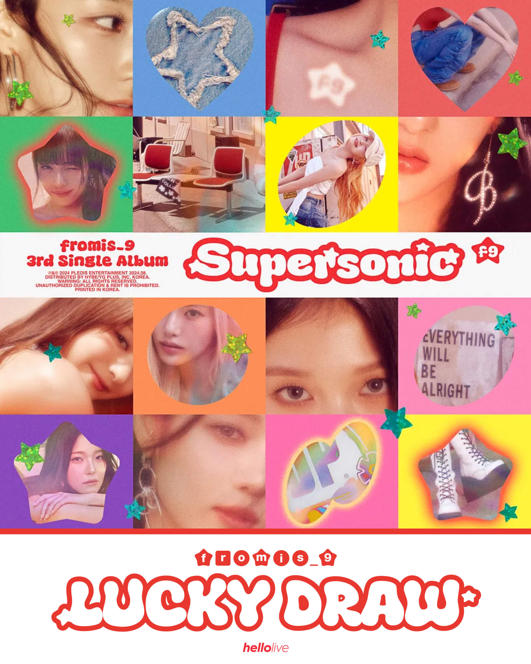 헬로라이브 | hellolive - [ONLINE LUCKY DRAW] fromis_9 (프로미스