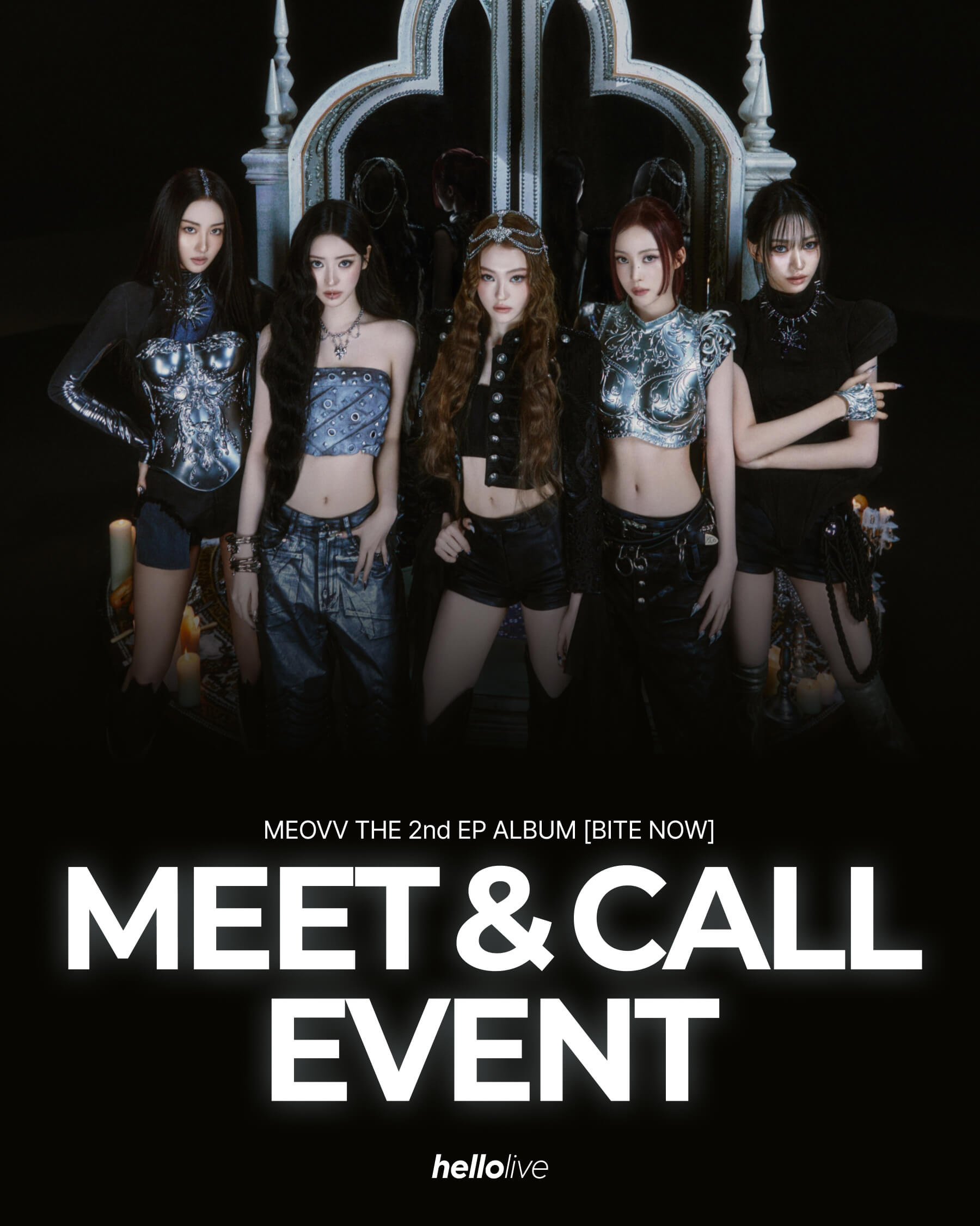 [FANSIGN] [MEET&CALL EVENT] MEOVV THE 2nd EP ALBUM [BITE NOW]