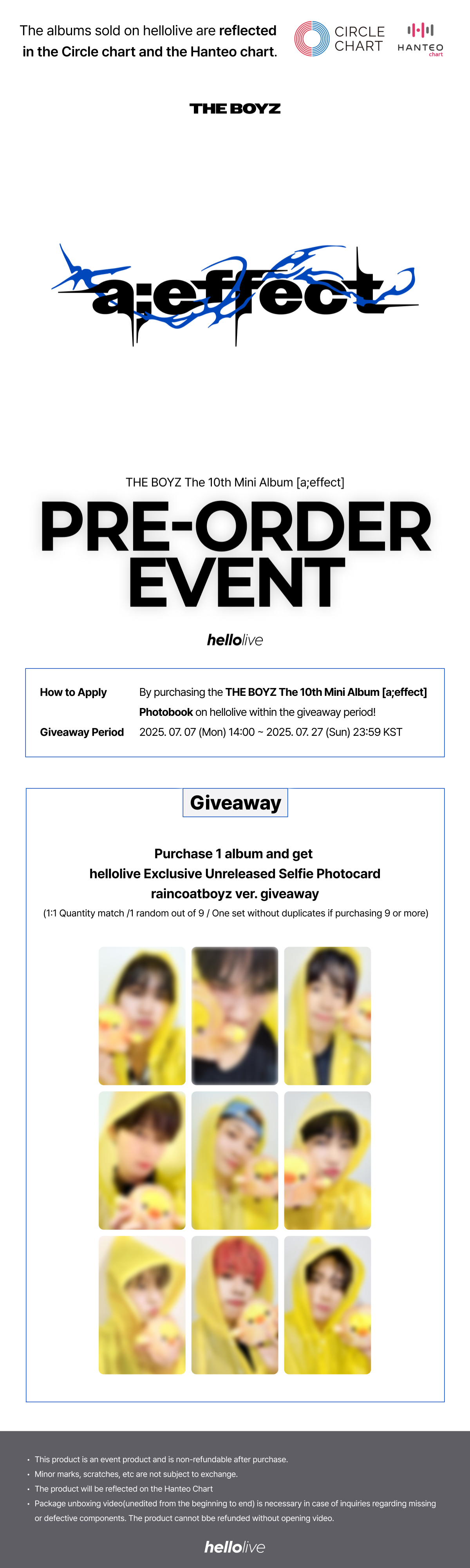 헬로라이브 | hellolive - [PRE-ORDER EVENT] THE BOYZ The 10th Mini