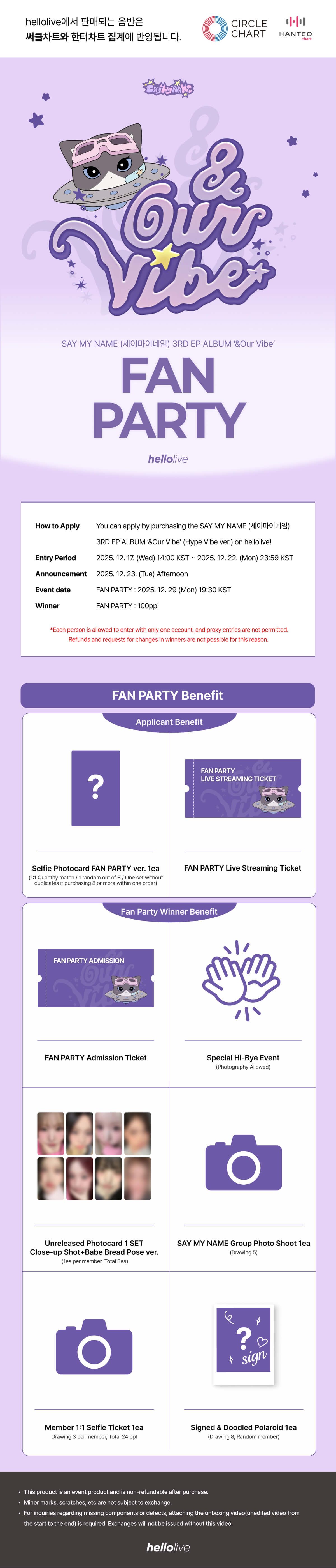 헬로라이브 | hellolive - [FAN PARTY EVENT] SAY MY NAME (세이마이 
