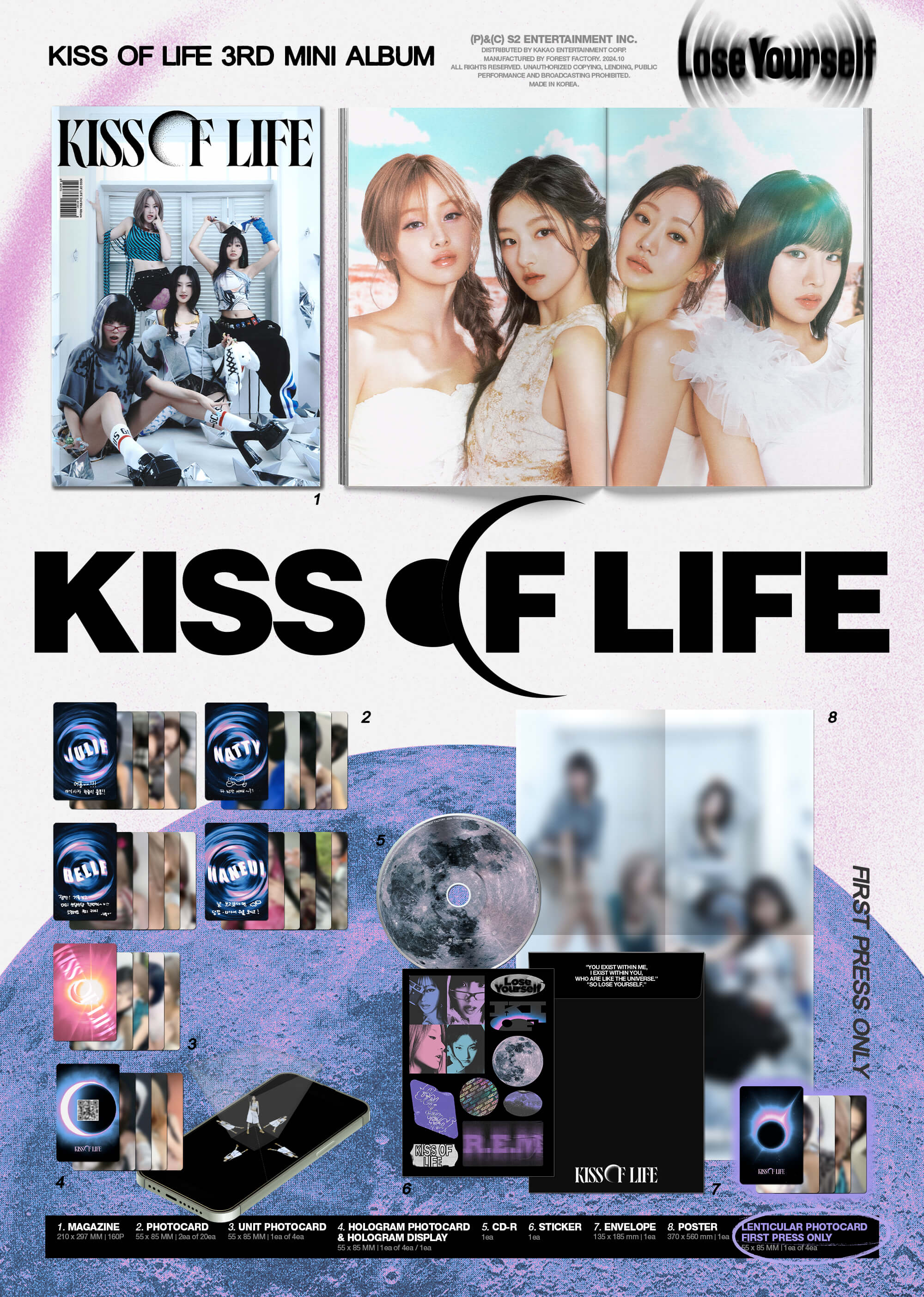kiss of life ベル hellolive 特典 トレカ アルバム 헬로라이브 | hellolive