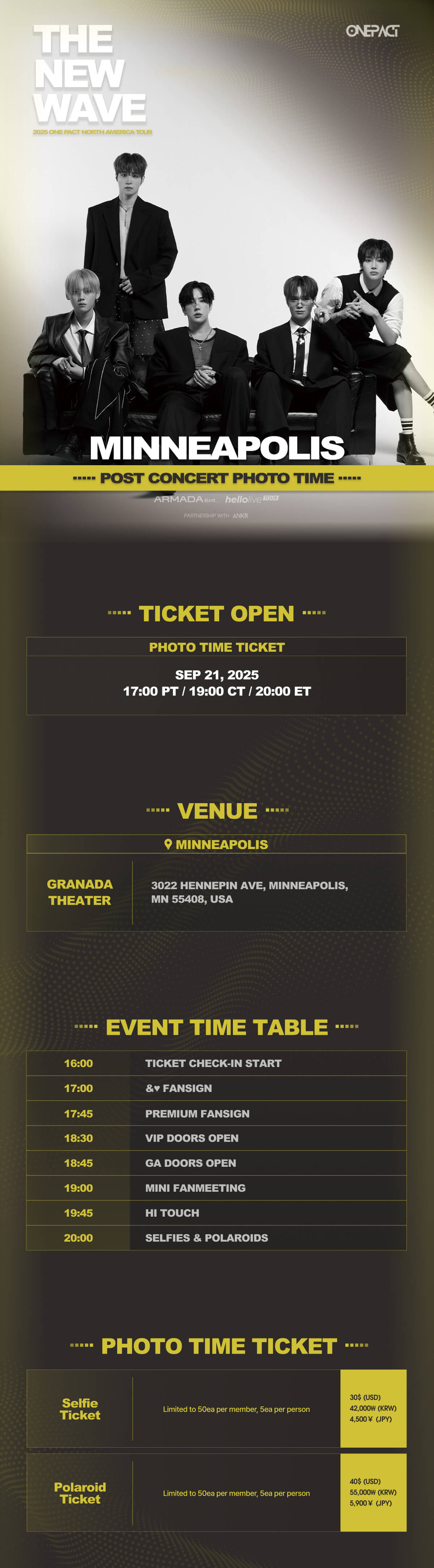 헬로라이브 | hellolive - [MINNEAPOLIS PERKS] 2025 ONE PACT NORTH
