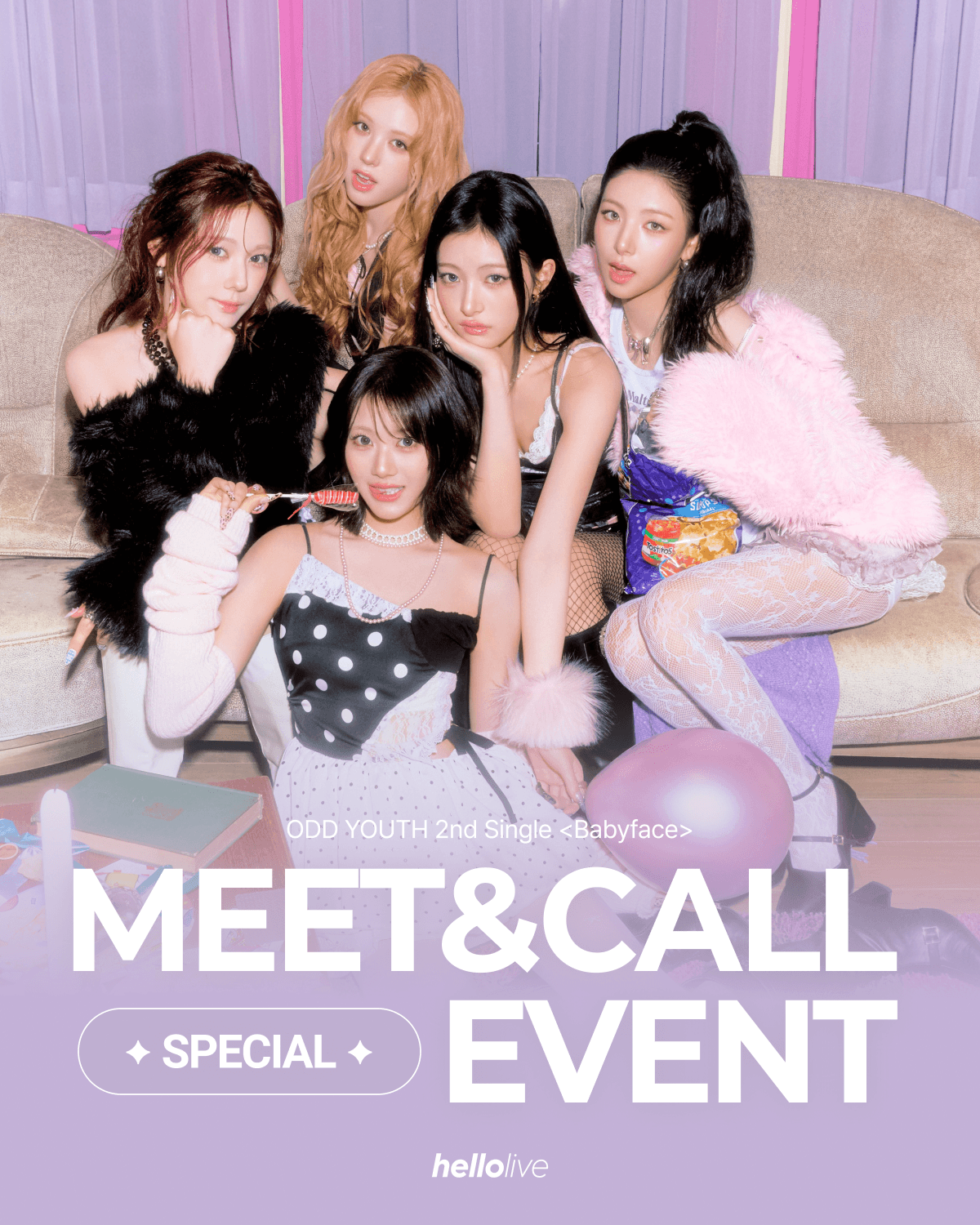 [MEET&CALL EVENT 2] ODD YOUTH 2nd Single <Babyface> ONE-DAY CLASS EVENT