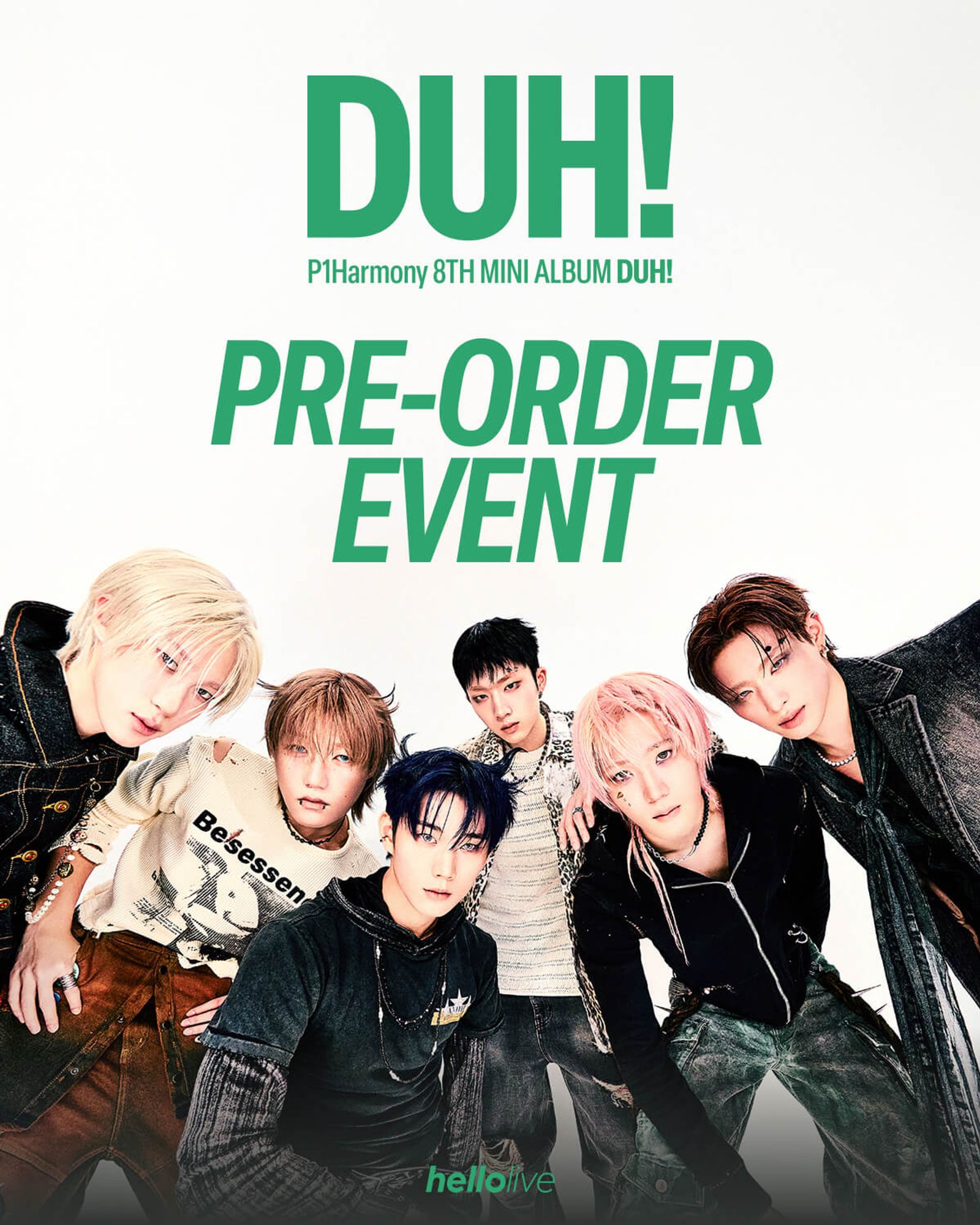 헬로라이브 | hellolive - [PRE-ORDER EVENT] P1Harmony 8th Mini 