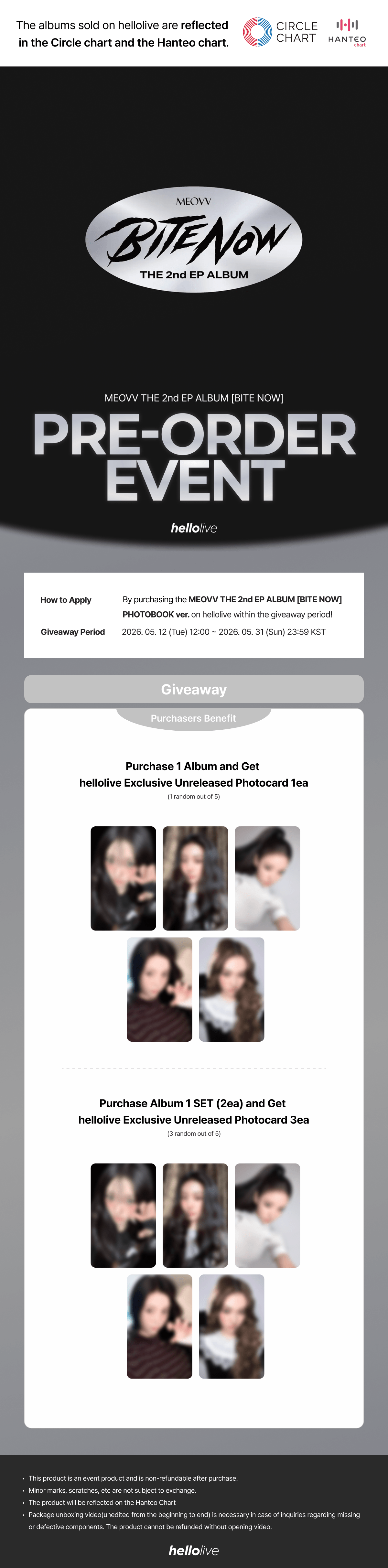 헬로라이브 | hellolive - [PRE-ORDER EVENT] MEOVV THE 2nd EP ALBUM