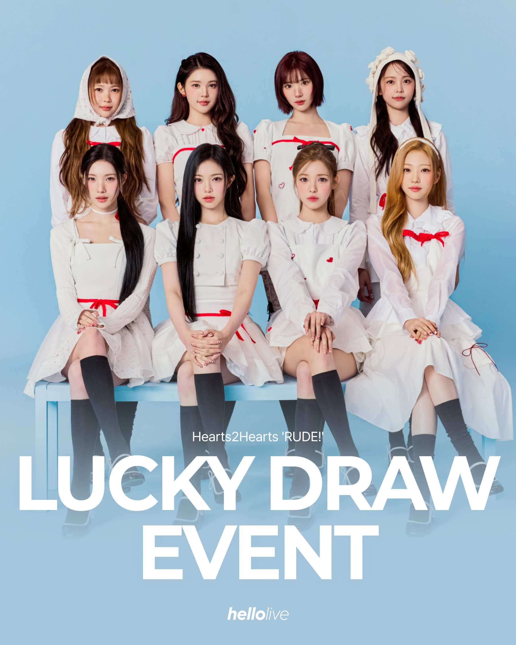 헬로라이브 | hellolive - [LUCKY DRAW EVENT] Hearts2Hearts 'RUDE!'