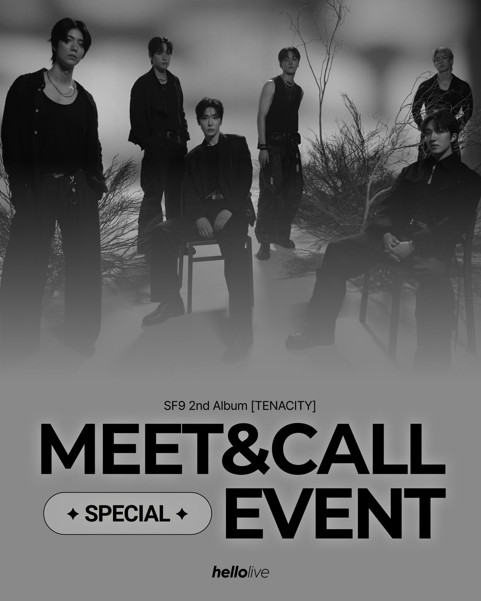 <1:1 ONE-DAY CLASS EVENT>[MEET&CALL EVENT 2] SF9 2nd Album [TENACITY]
