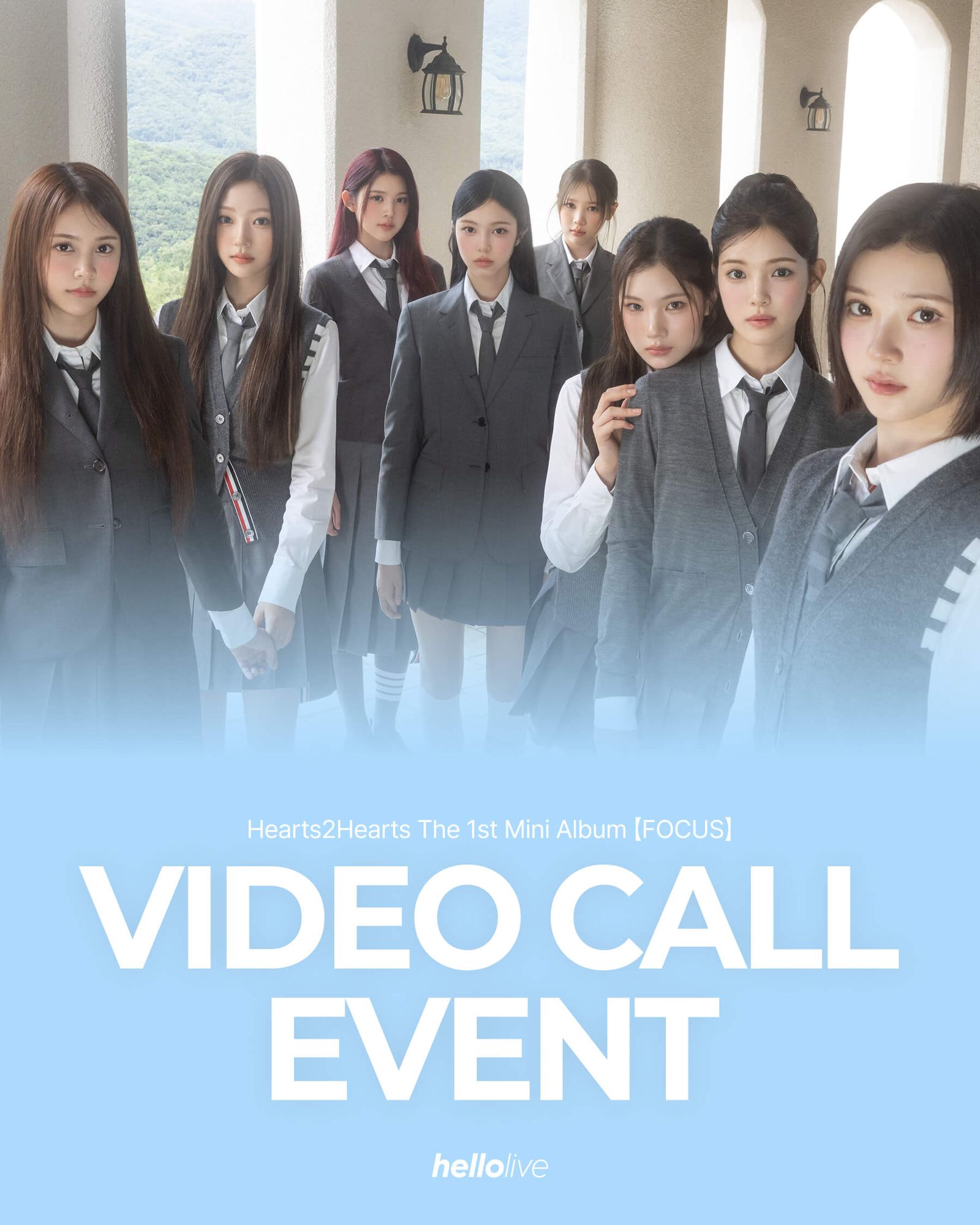헬로라이브 | hellolive - [VIDEO CALL EVENT] Hearts2Hearts 미니 1집 