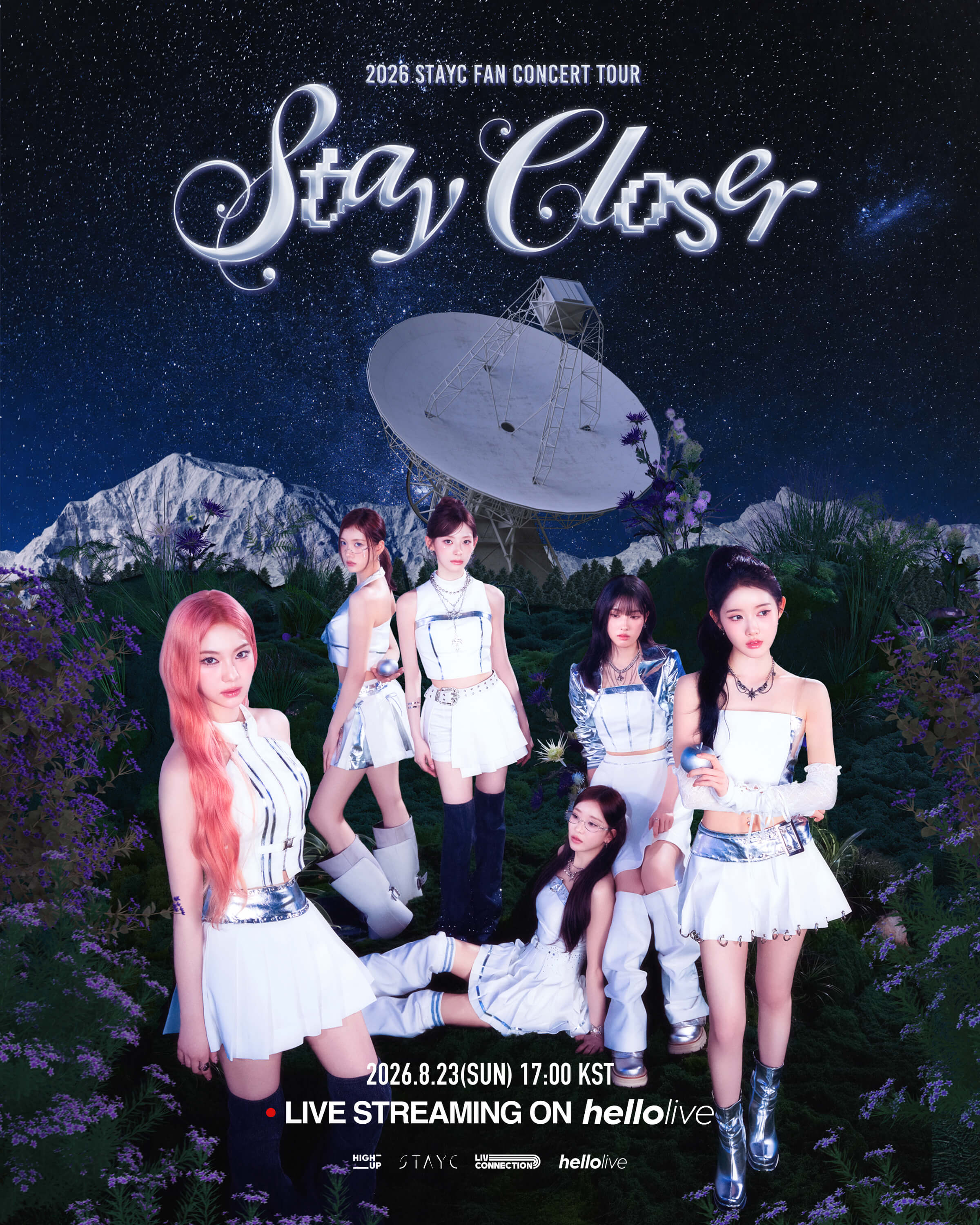 STAYC ペンコンStay Closer 8/23 VVIPメンシプ2種セウン 헬로라이브 | hellolive - [LIVE] 2026 STAYC FAN CONCERT TOUR <STAY