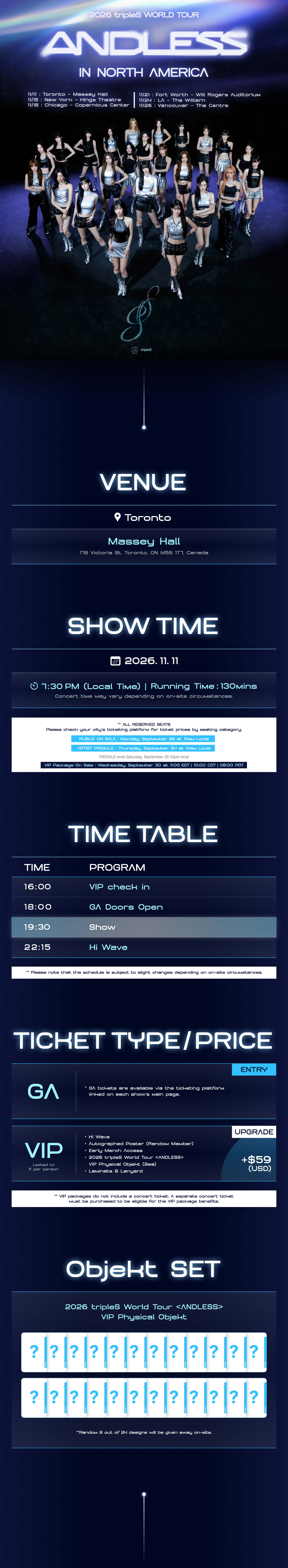 헬로라이브 | hellolive - [TORONTO CONCERT] 2026 tripleS World Tour
