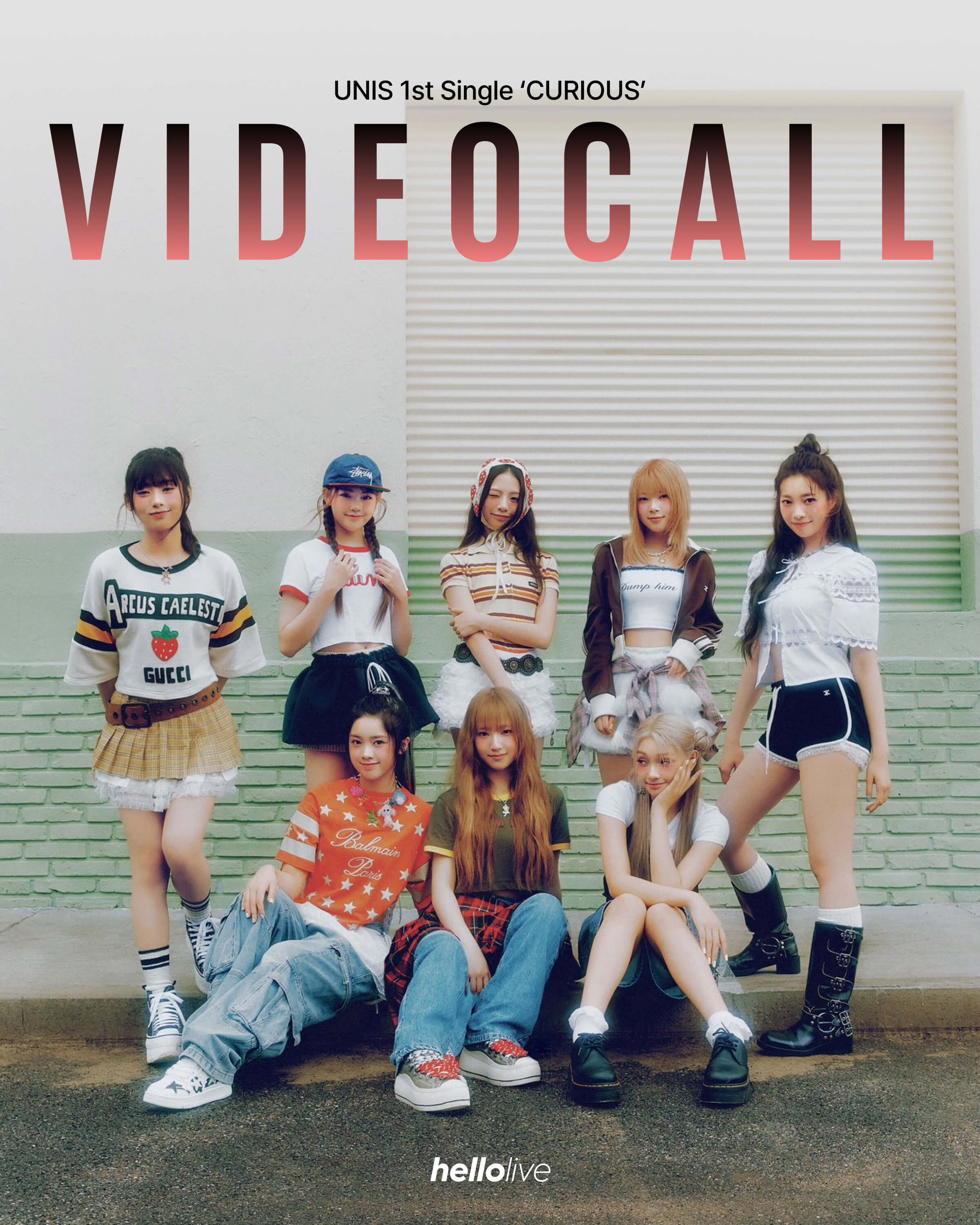 헬로라이브 | hellolive - [VIDEO CALL EVENT3] UNIS 1st Single 'CURIOUS'