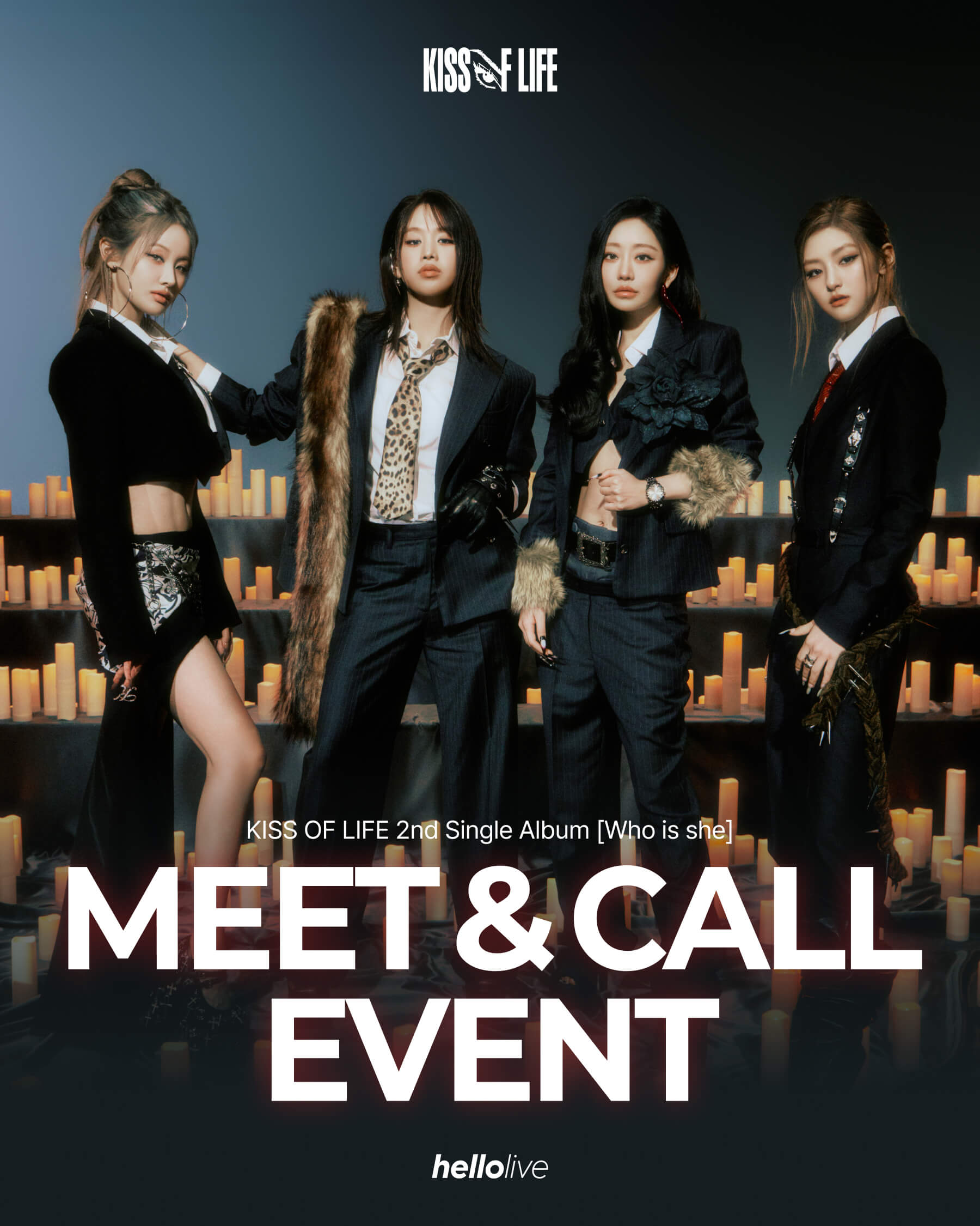 MEET&CALL EVENT] KISS OF LIFE 2nd Single Album [Who is she