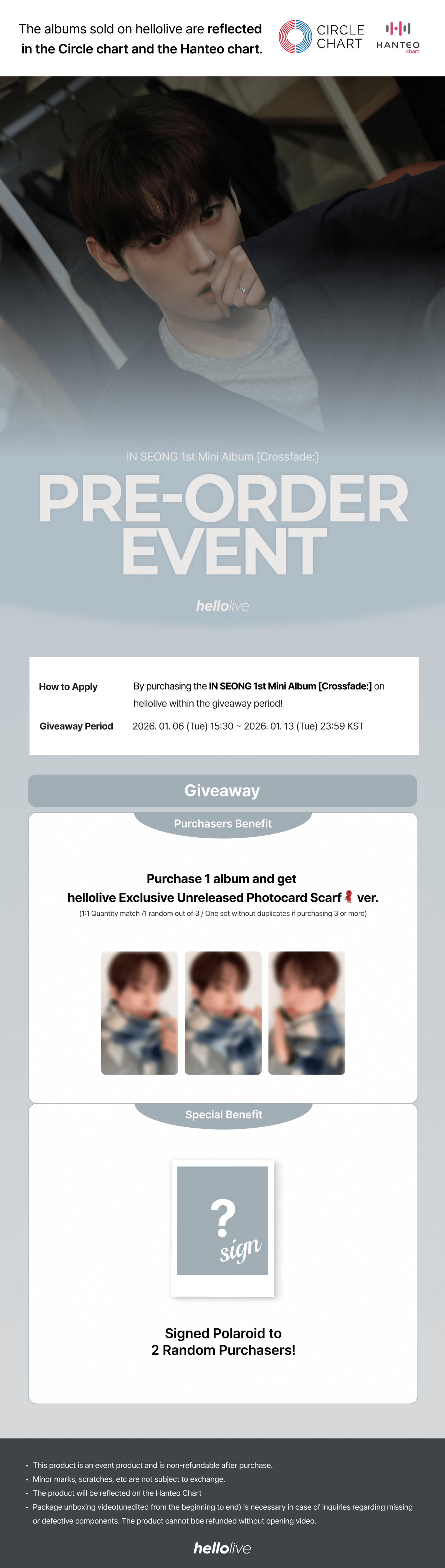 헬로라이브 | hellolive - [PRE-ORDER EVENT] IN SEONG 1st Mini Album