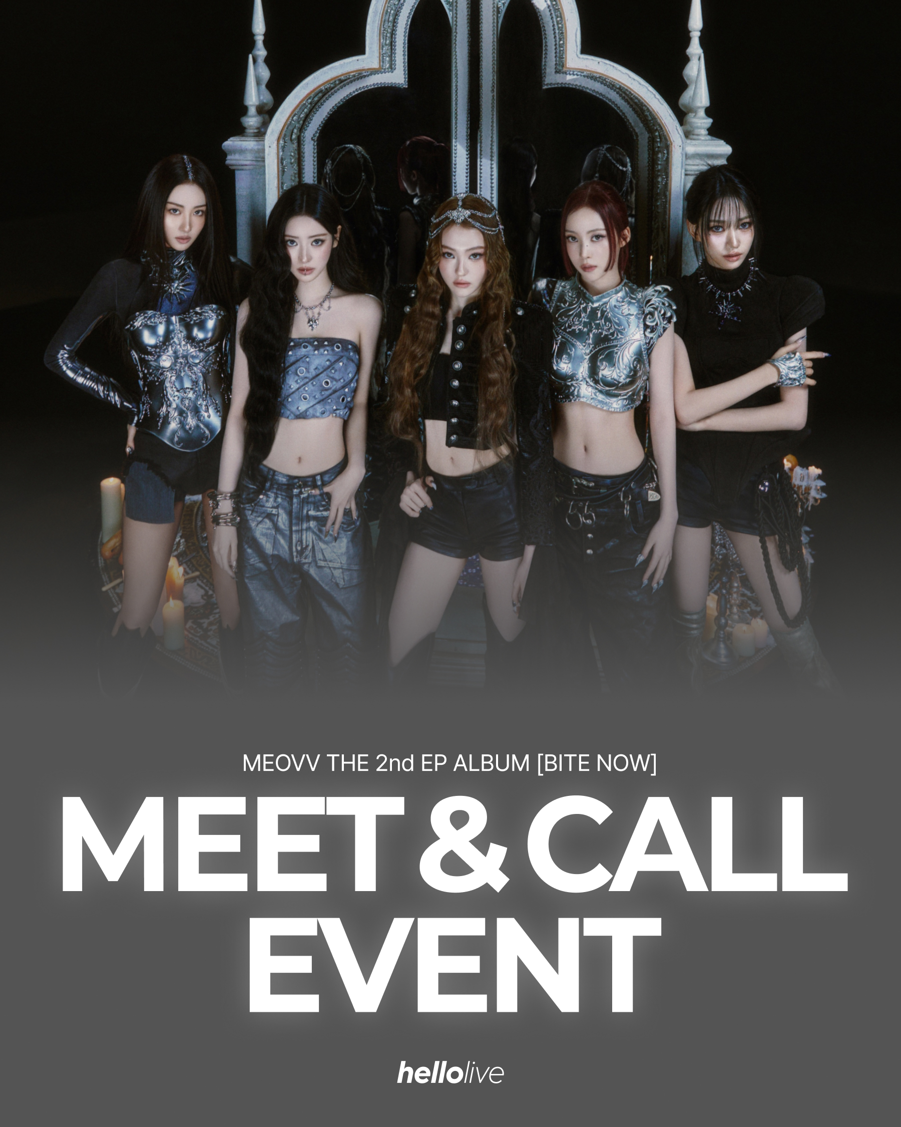 [FANSIGN] [MEET&CALL EVENT 3] MEOVV THE 2nd EP ALBUM [BITE NOW]