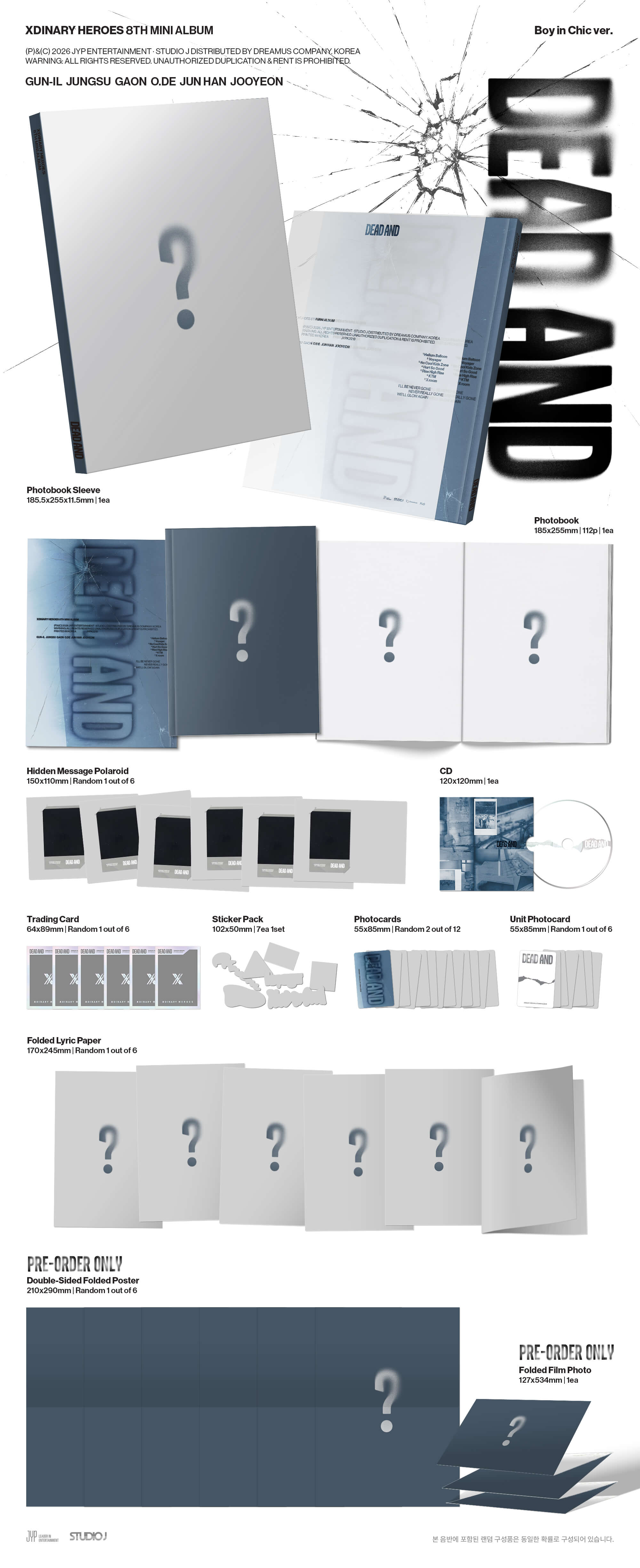 헬로라이브 | hellolive - [PRE-ORDER EVENT] Xdinary Heroes 8th Mini